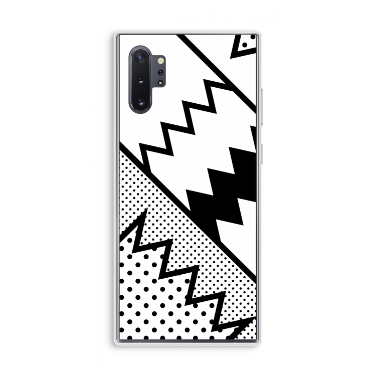 Pop Art #5: Samsung Galaxy Note 10 Plus Transparant Hoesje
