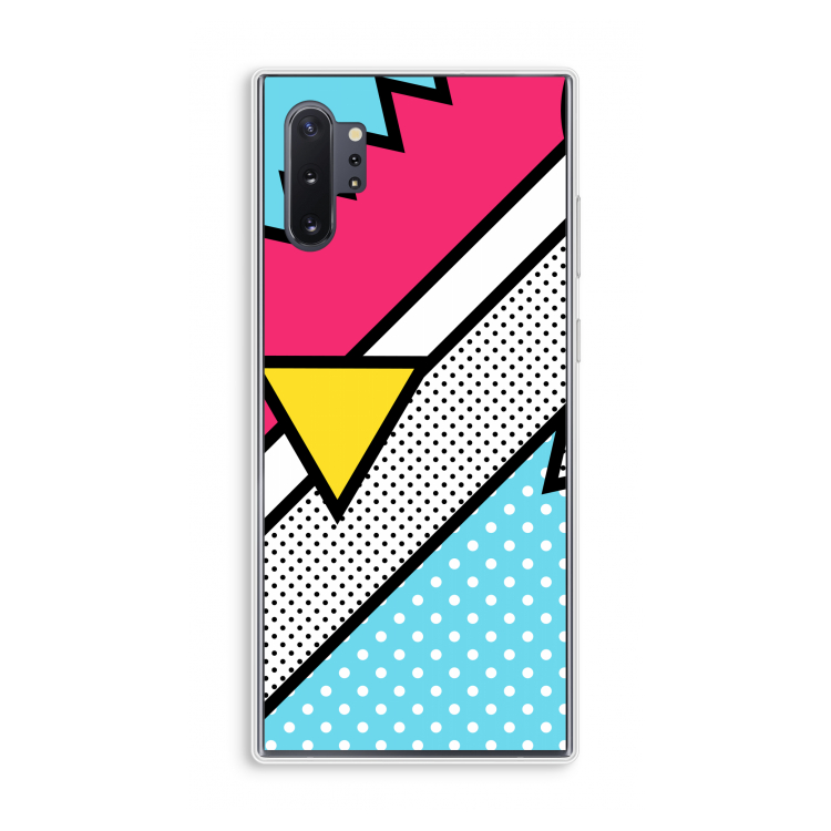 Pop Art #3: Samsung Galaxy Note 10 Plus Transparant Hoesje