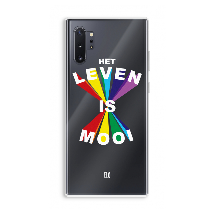 Het Leven Is Mooi: Samsung Galaxy Note 10 Plus Transparant Hoesje