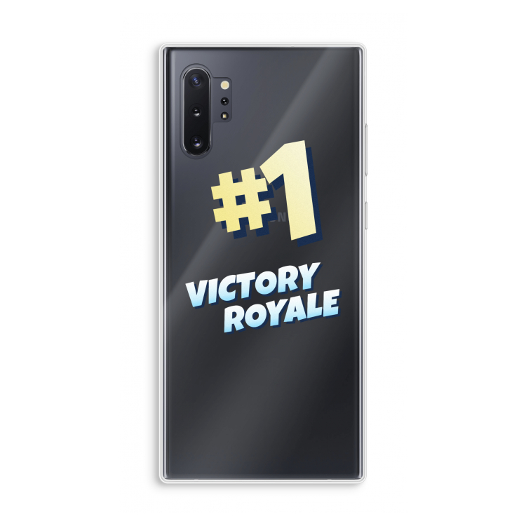 Victory Royale: Samsung Galaxy Note 10 Plus Transparant Hoesje