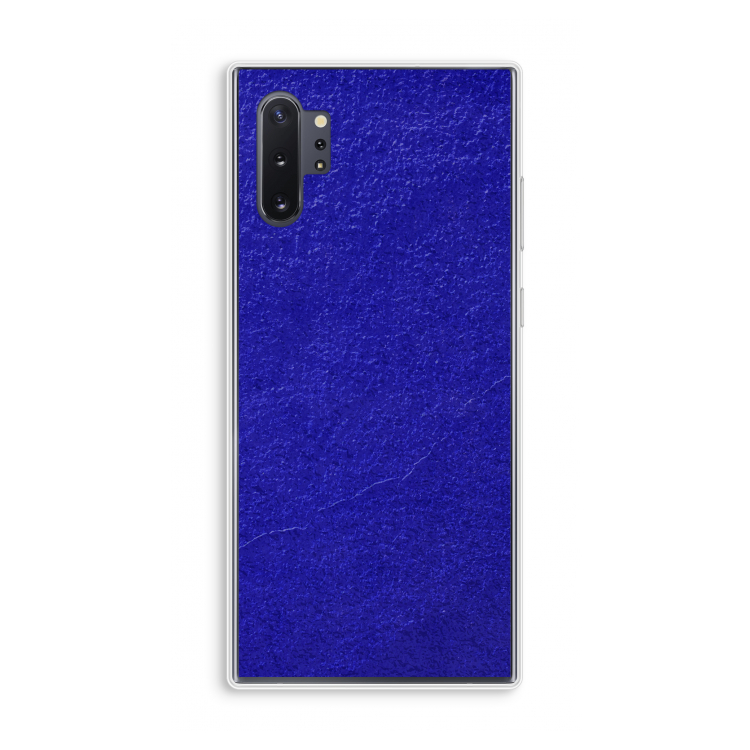 Majorelle Blue: Samsung Galaxy Note 10 Plus Transparant Hoesje