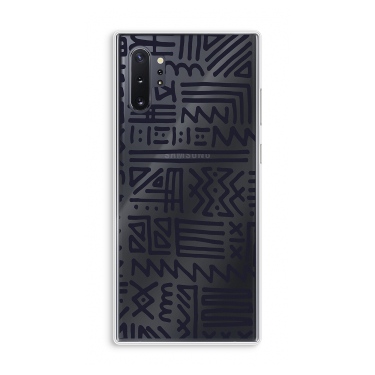 Marrakech print: Samsung Galaxy Note 10 Plus Transparant Hoesje