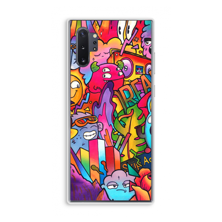 Dreams: Samsung Galaxy Note 10 Plus Transparant Hoesje