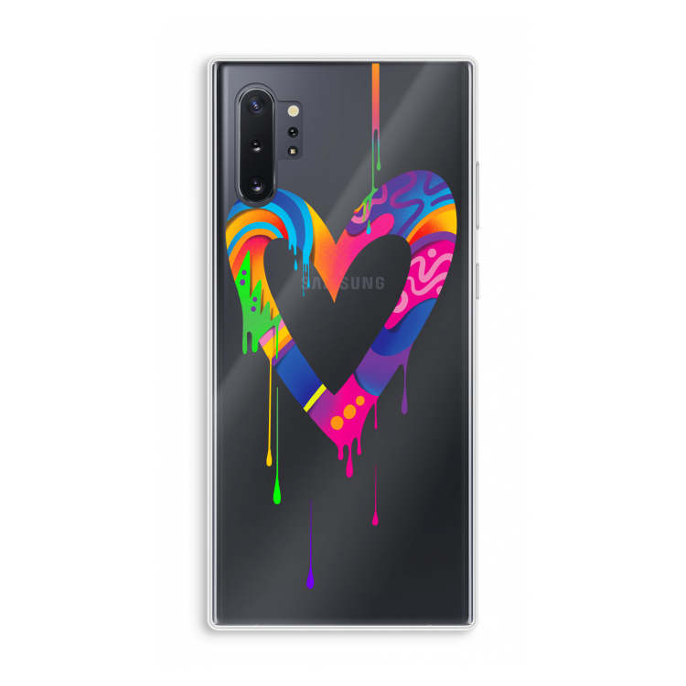 Melts My Heart: Samsung Galaxy Note 10 Plus Transparant Hoesje