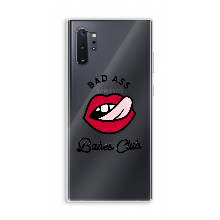Badass Babes Club: Samsung Galaxy Note 10 Plus Transparant Hoesje