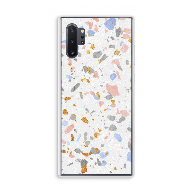 Terrazzo N°8: Samsung Galaxy Note 10 Plus Transparant Hoesje
