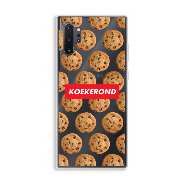 Koekerond: Samsung Galaxy Note 10 Plus Transparant Hoesje