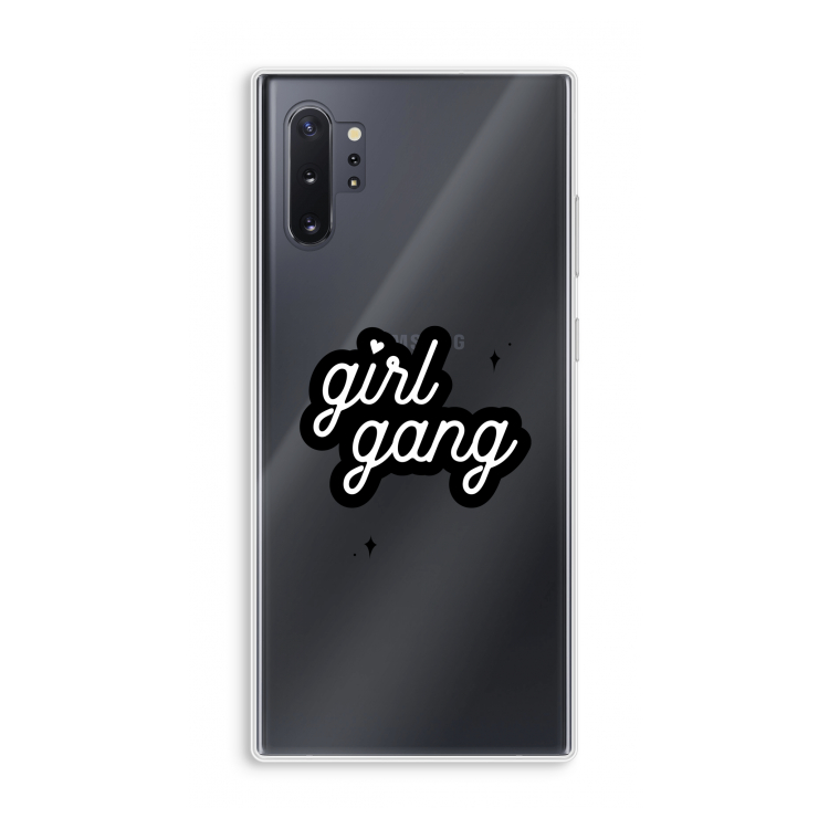 Girl Gang: Samsung Galaxy Note 10 Plus Transparant Hoesje