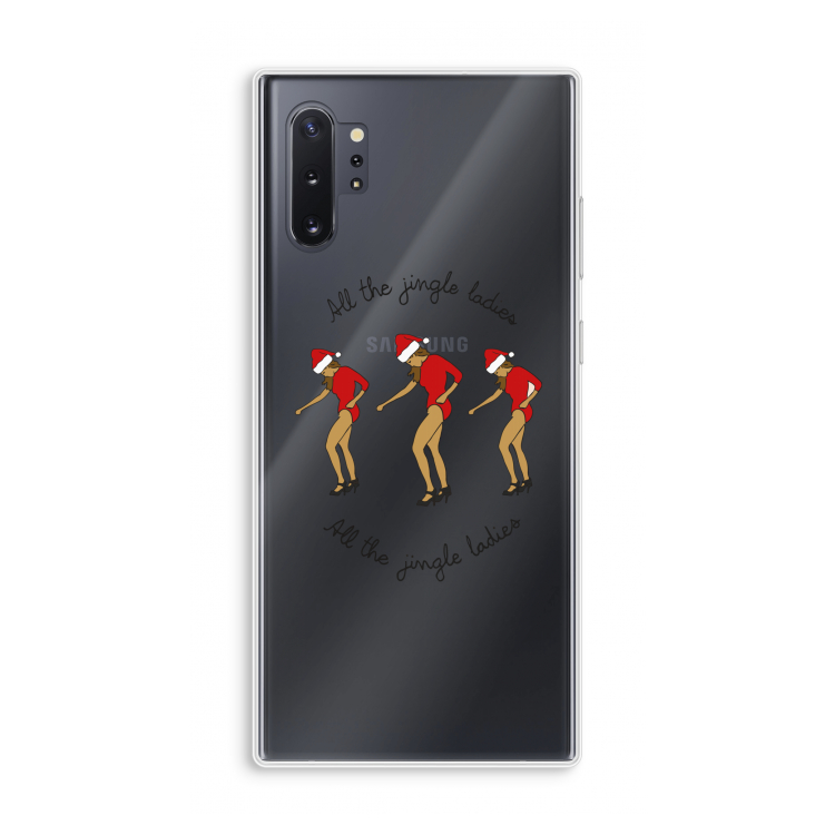 Jingle Ladies: Samsung Galaxy Note 10 Plus Transparant Hoesje