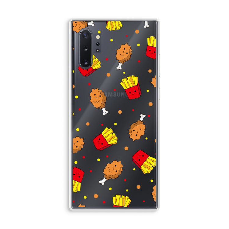 Chicken 'n Fries: Samsung Galaxy Note 10 Plus Transparant Hoesje
