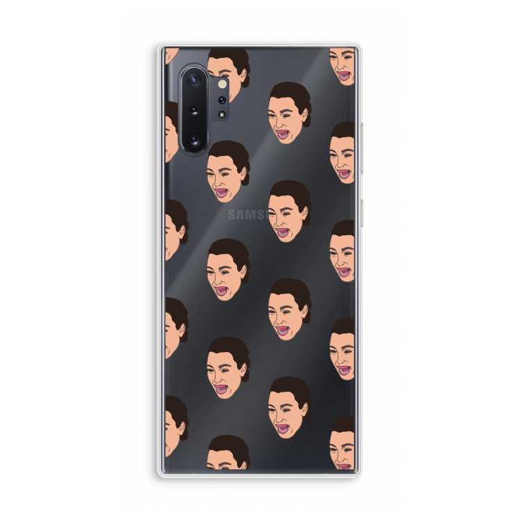 Ugly Cry Call: Samsung Galaxy Note 10 Plus Transparant Hoesje