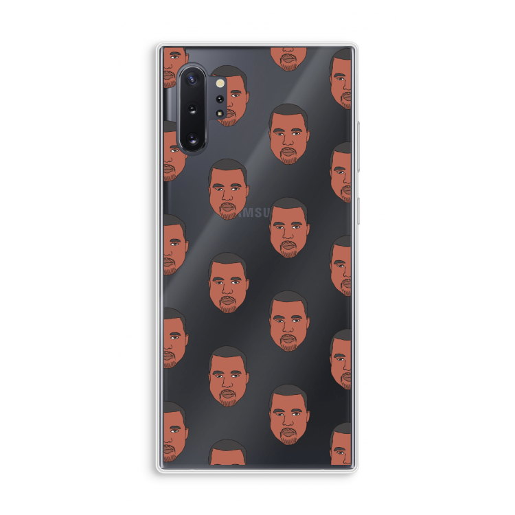 Kanye Call Me?: Samsung Galaxy Note 10 Plus Transparant Hoesje