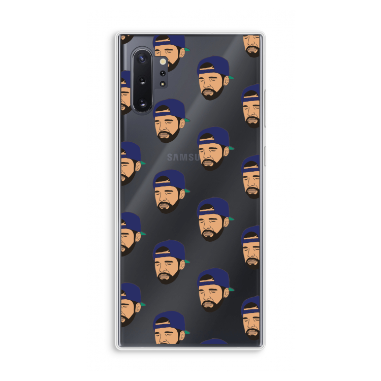 Drake Away: Samsung Galaxy Note 10 Plus Transparant Hoesje
