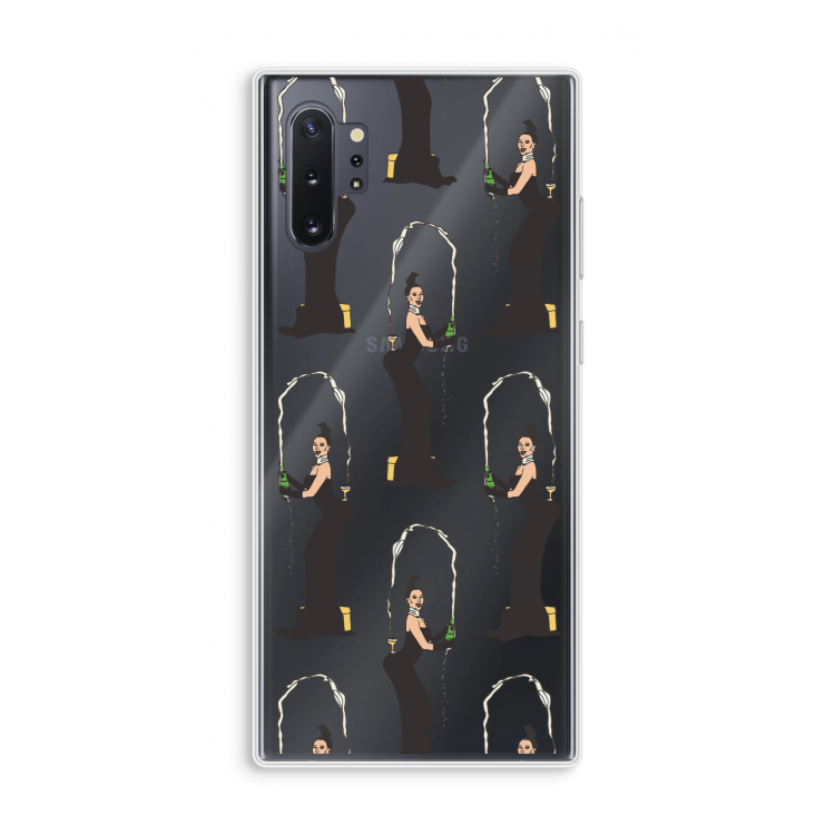 Pop Some Kim: Samsung Galaxy Note 10 Plus Transparant Hoesje