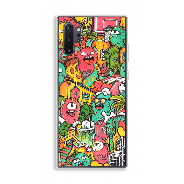 Vexx City: Samsung Galaxy Note 10 Plus Transparant Hoesje