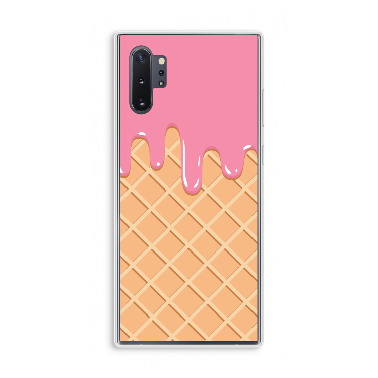 Ice cream: Samsung Galaxy Note 10 Plus Transparant Hoesje