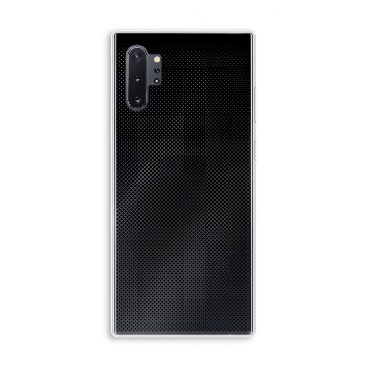 Musketon Halftone: Samsung Galaxy Note 10 Plus Transparant Hoesje