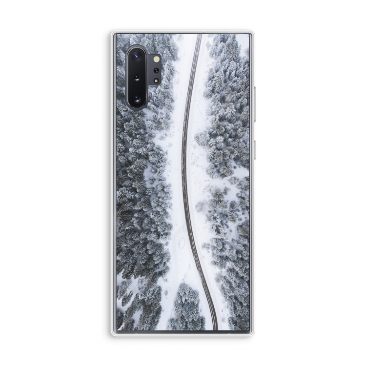 Snøfall: Samsung Galaxy Note 10 Plus Transparant Hoesje