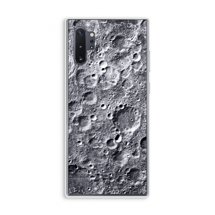 Maanlandschap: Samsung Galaxy Note 10 Plus Transparant Hoesje