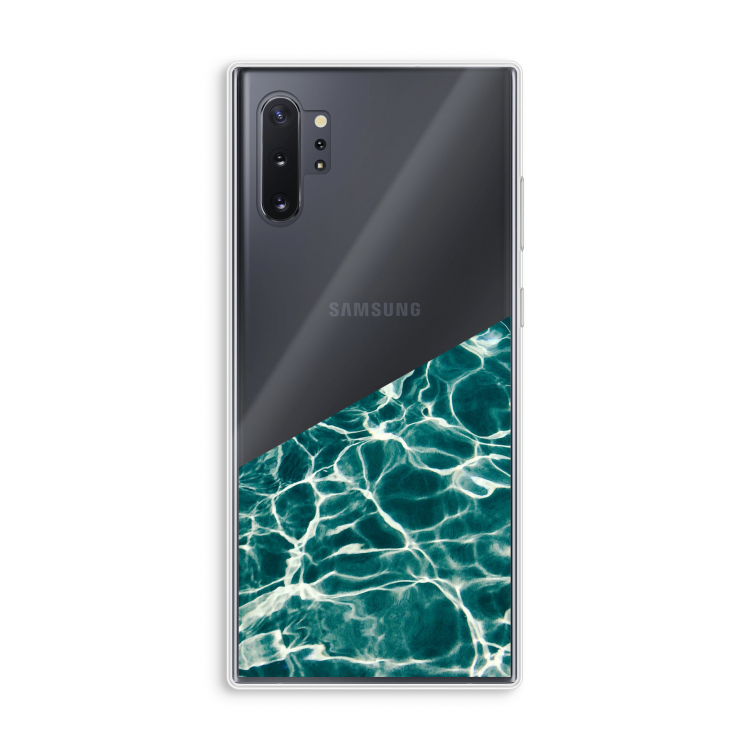 Weerkaatsing water: Samsung Galaxy Note 10 Plus Transparant Hoesje