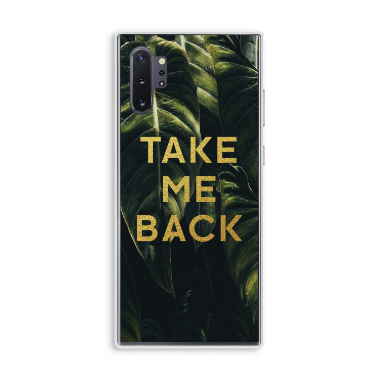 Take me back: Samsung Galaxy Note 10 Plus Transparant Hoesje
