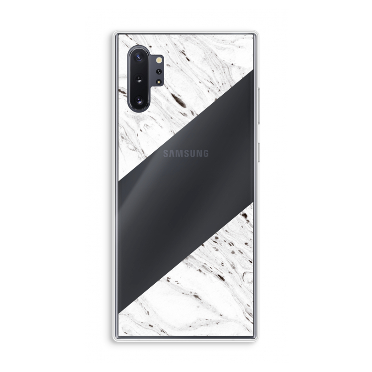 Biggest stripe: Samsung Galaxy Note 10 Plus Transparant Hoesje