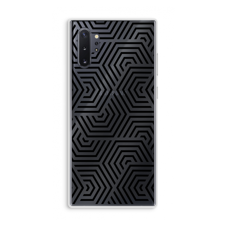 Magic pattern: Samsung Galaxy Note 10 Plus Transparant Hoesje