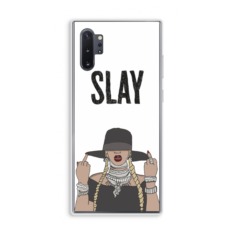 Slay All Day: Samsung Galaxy Note 10 Plus Transparant Hoesje