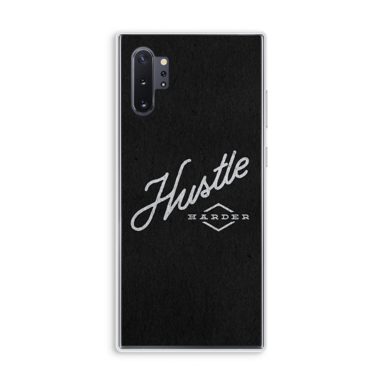 Hustle: Samsung Galaxy Note 10 Plus Transparant Hoesje