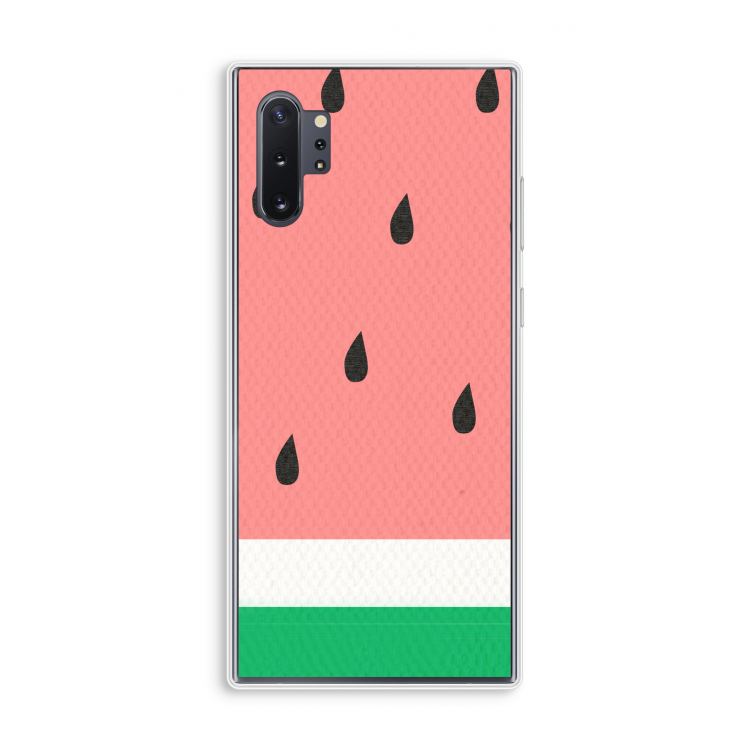 Watermeloen: Samsung Galaxy Note 10 Plus Transparant Hoesje