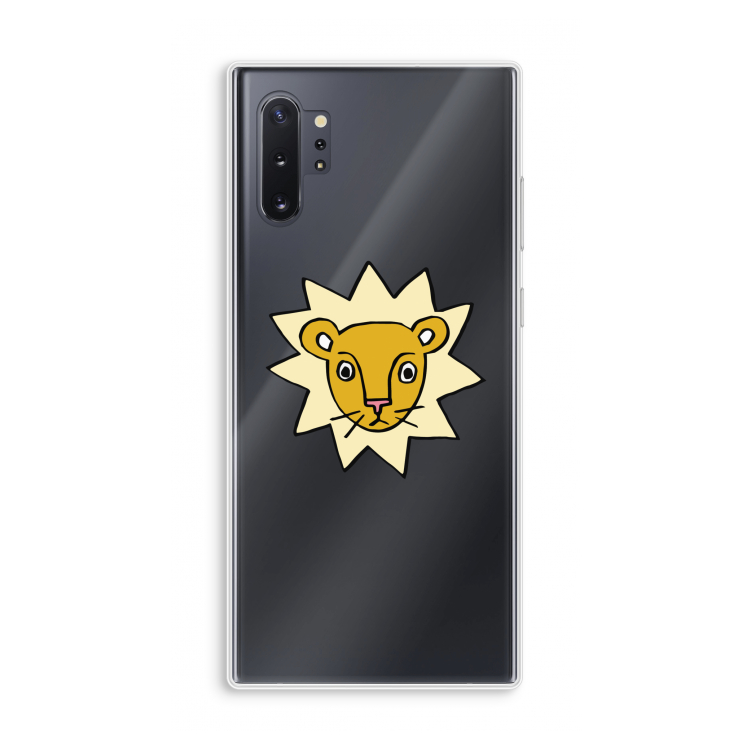 Kleine leeuw: Samsung Galaxy Note 10 Plus Transparant Hoesje