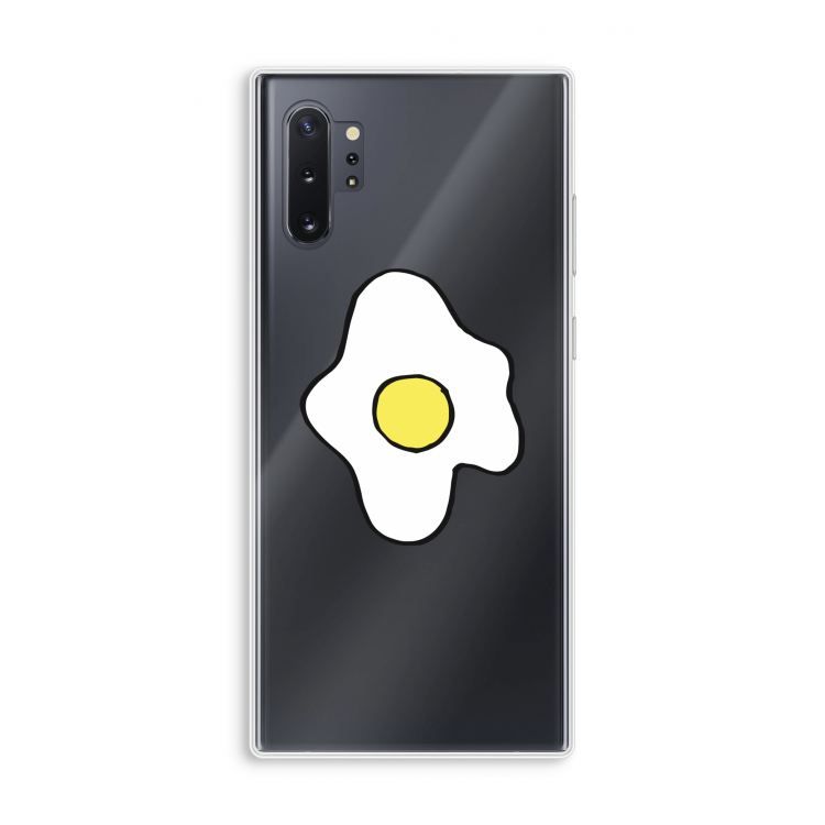 Spiegelei: Samsung Galaxy Note 10 Plus Transparant Hoesje