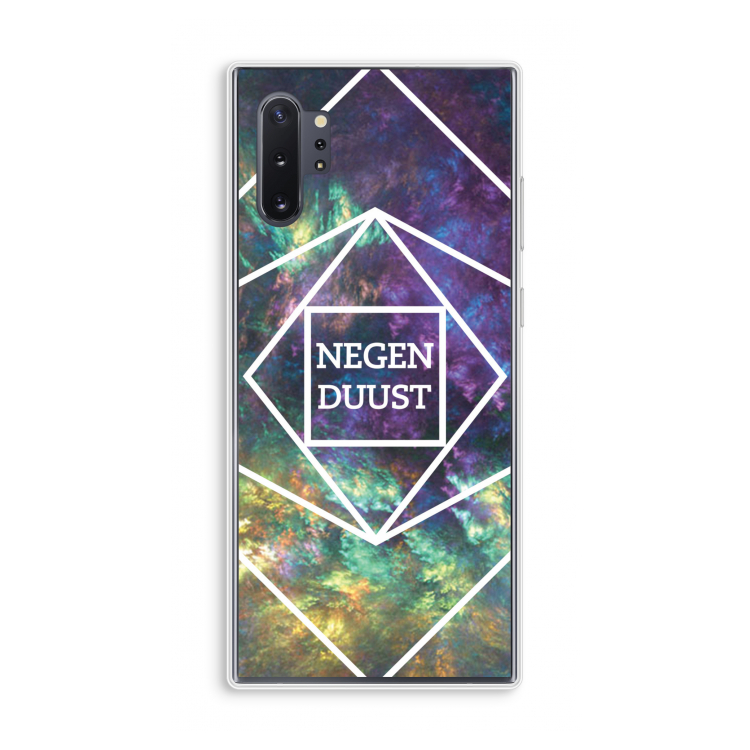 Negenduust ruimte: Samsung Galaxy Note 10 Plus Transparant Hoesje