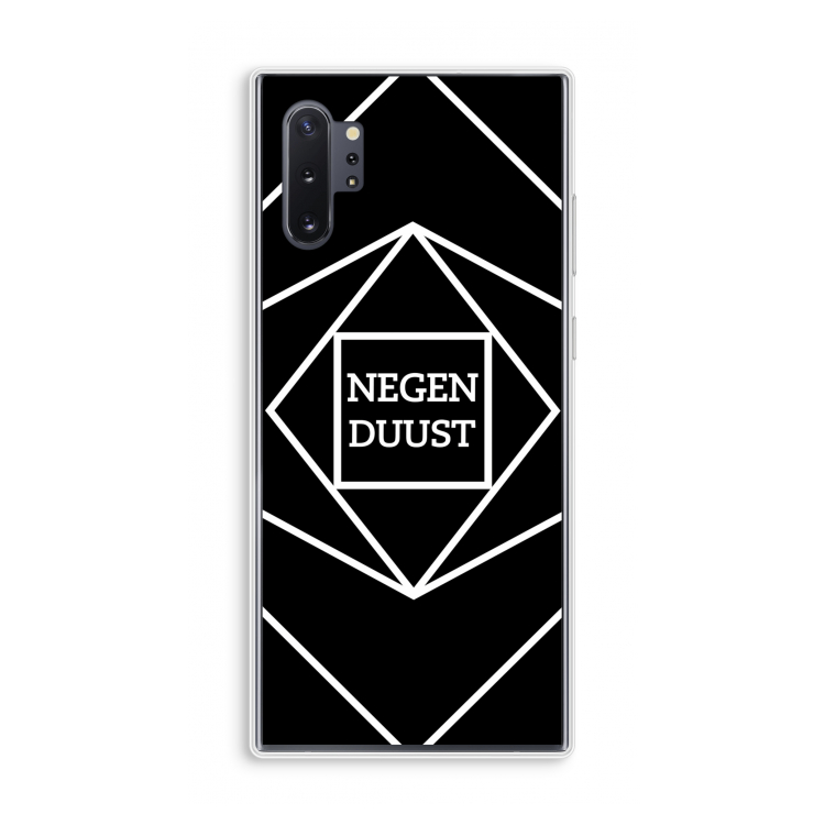 Negenduust geometrisch: Samsung Galaxy Note 10 Plus Transparant Hoesje
