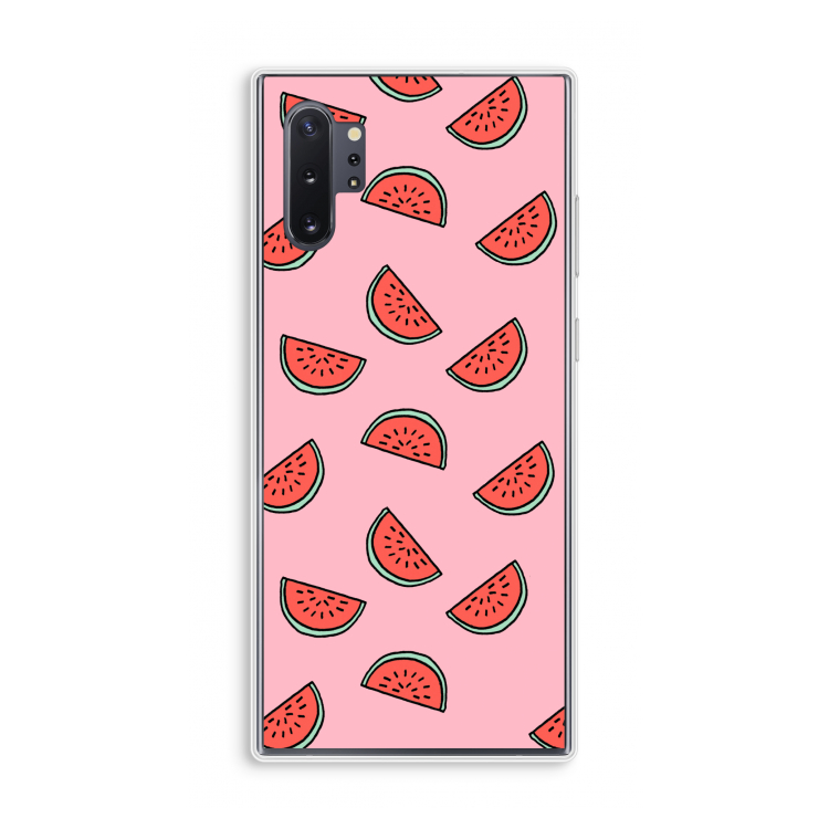 Watermeloen: Samsung Galaxy Note 10 Plus Transparant Hoesje