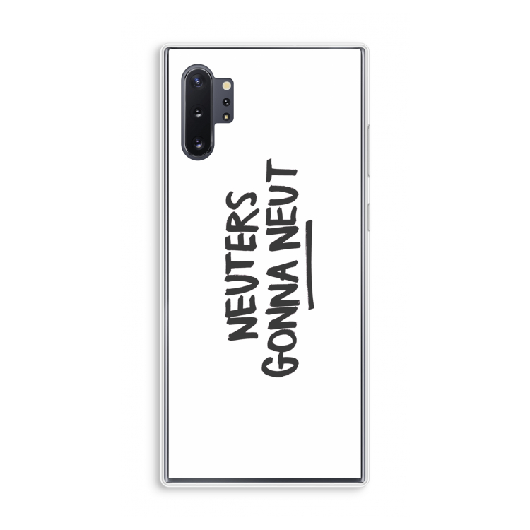 Neuters: Samsung Galaxy Note 10 Plus Transparant Hoesje
