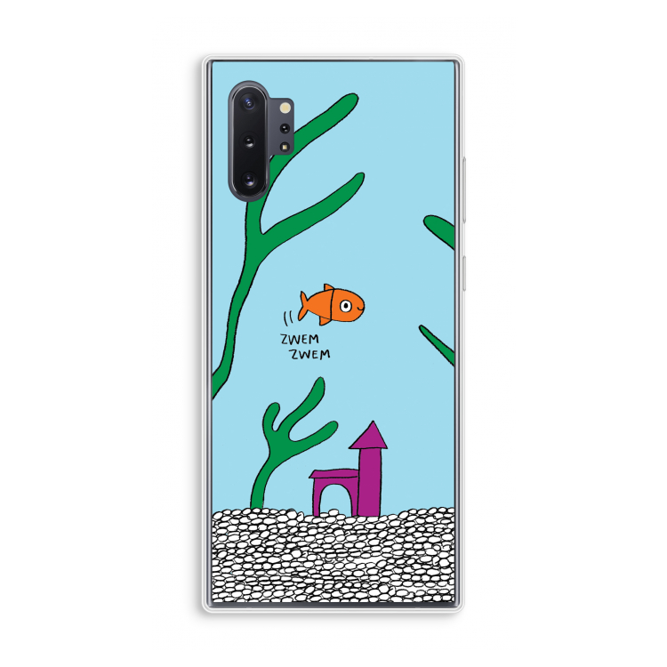 Aquarium: Samsung Galaxy Note 10 Plus Transparant Hoesje