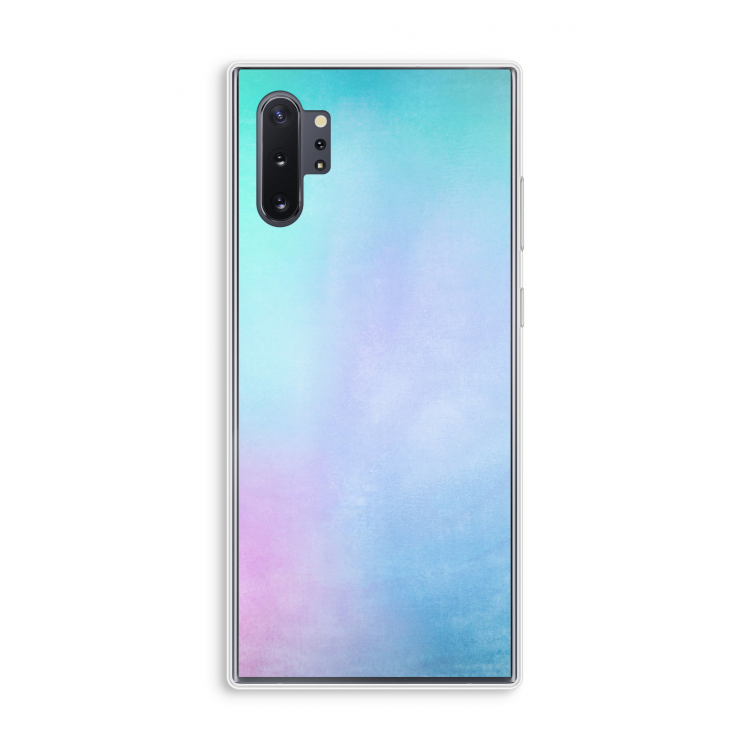 mist pastel: Samsung Galaxy Note 10 Plus Transparant Hoesje