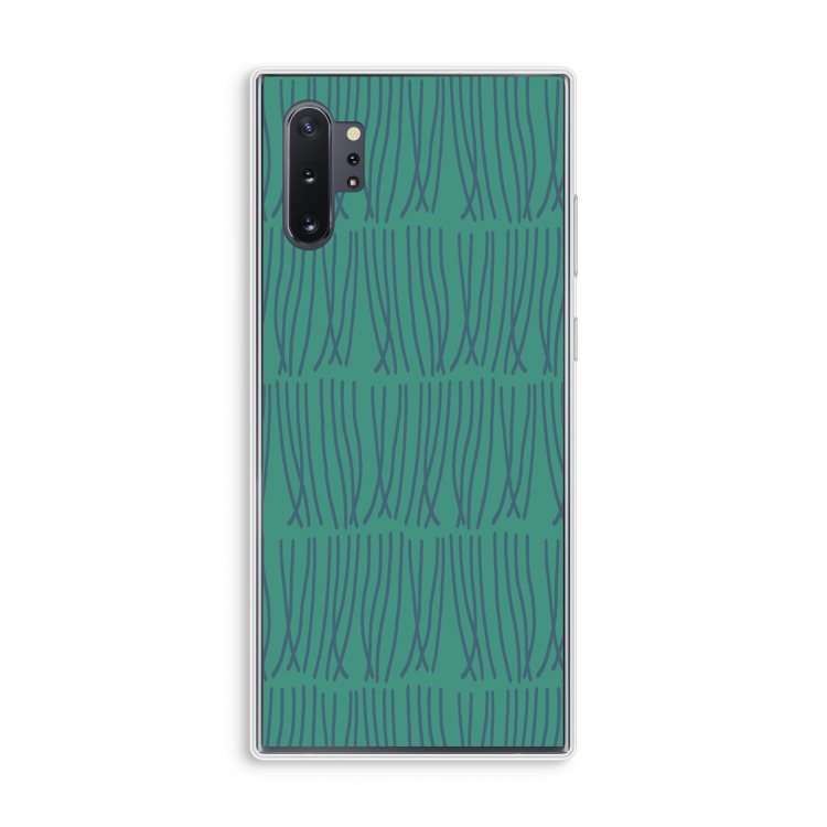 Swirls: Samsung Galaxy Note 10 Plus Transparant Hoesje