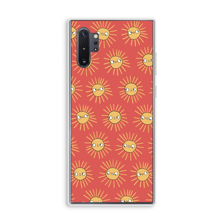 Zon: Samsung Galaxy Note 10 Plus Transparant Hoesje
