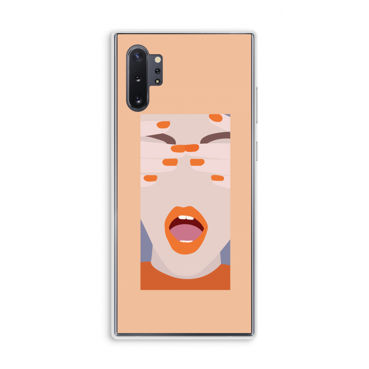 Surprise: Samsung Galaxy Note 10 Plus Transparant Hoesje