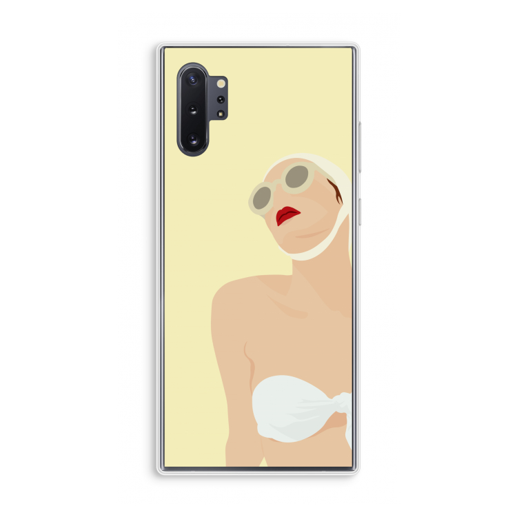 Summer: Samsung Galaxy Note 10 Plus Transparant Hoesje