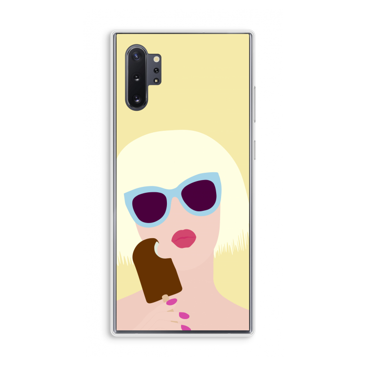 Ice cream: Samsung Galaxy Note 10 Plus Transparant Hoesje