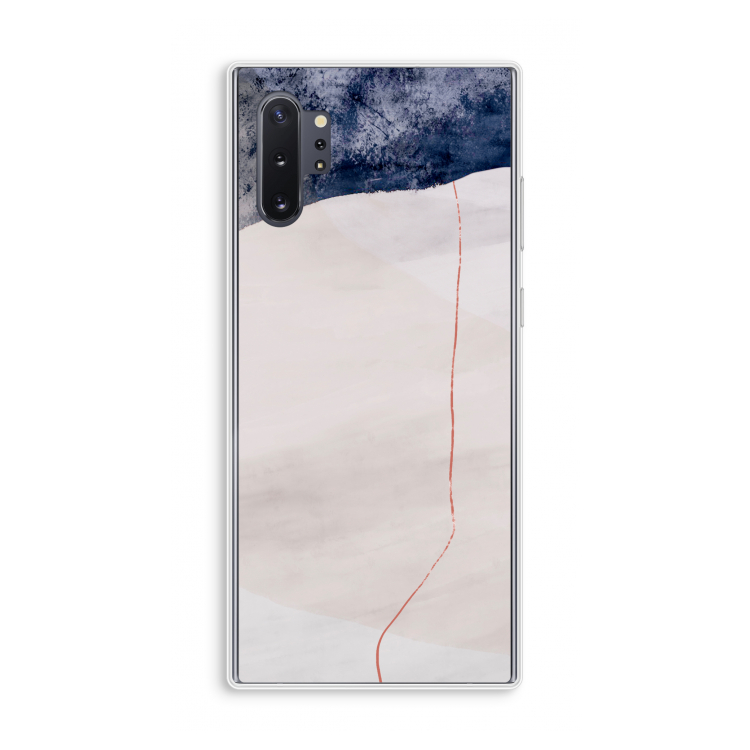 Stone White: Samsung Galaxy Note 10 Plus Transparant Hoesje