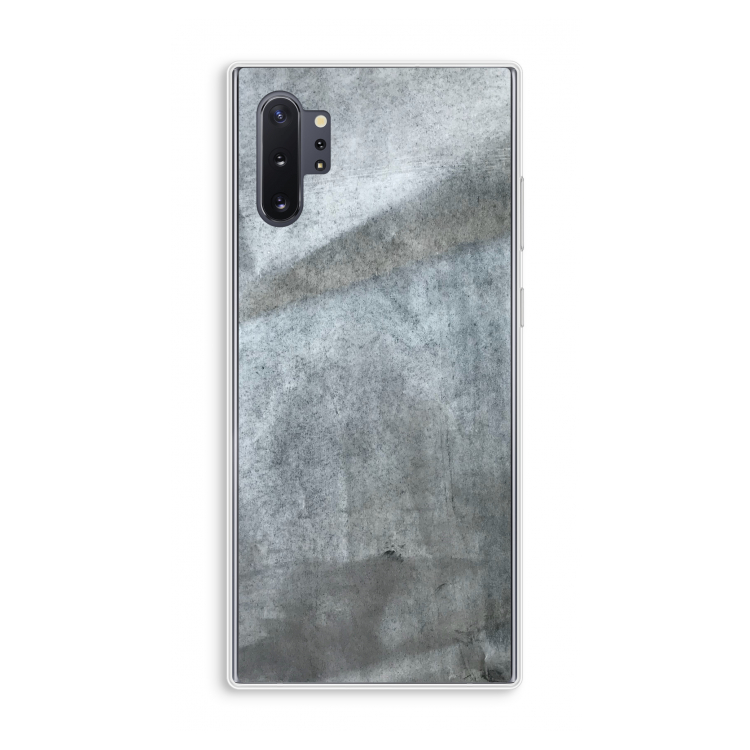 Grey Stone: Samsung Galaxy Note 10 Plus Transparant Hoesje