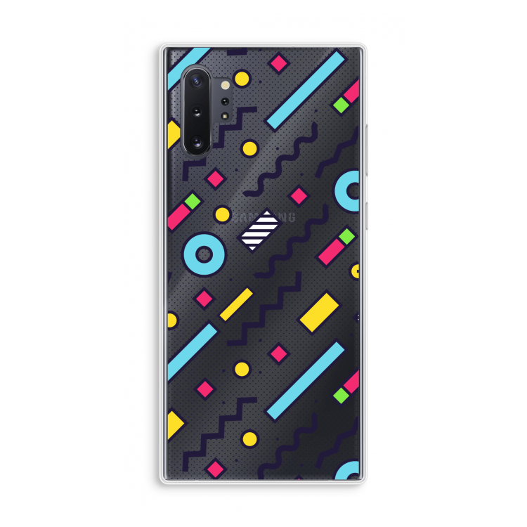8-bit N°8: Samsung Galaxy Note 10 Plus Transparant Hoesje