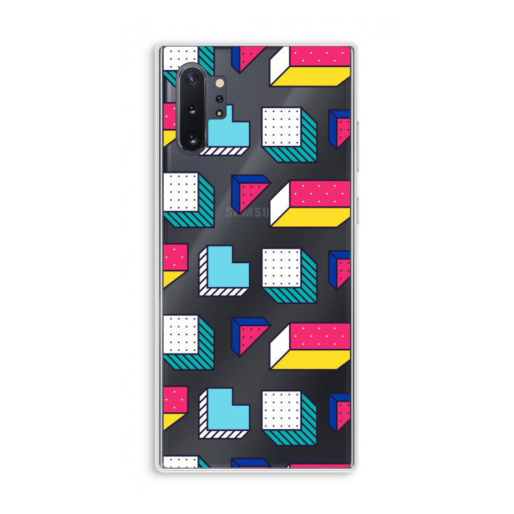 8-bit N°7: Samsung Galaxy Note 10 Plus Transparant Hoesje
