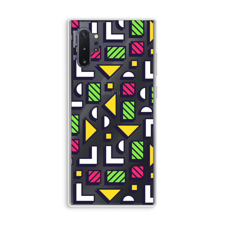 8-bit N°4: Samsung Galaxy Note 10 Plus Transparant Hoesje