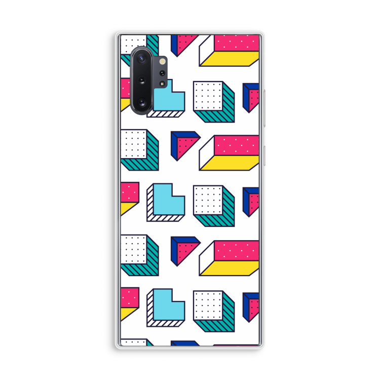 8-bit N°7: Samsung Galaxy Note 10 Plus Transparant Hoesje