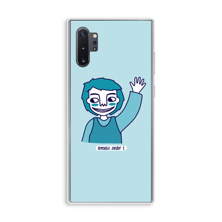 Zwaai: Samsung Galaxy Note 10 Plus Transparant Hoesje